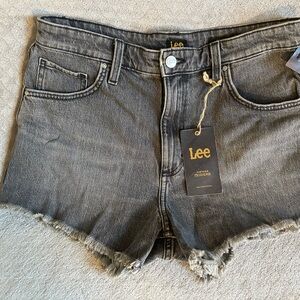 Lee Women's Gray Denim Shorts